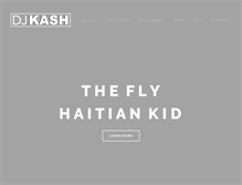 Tablet Screenshot of djkashatl.com